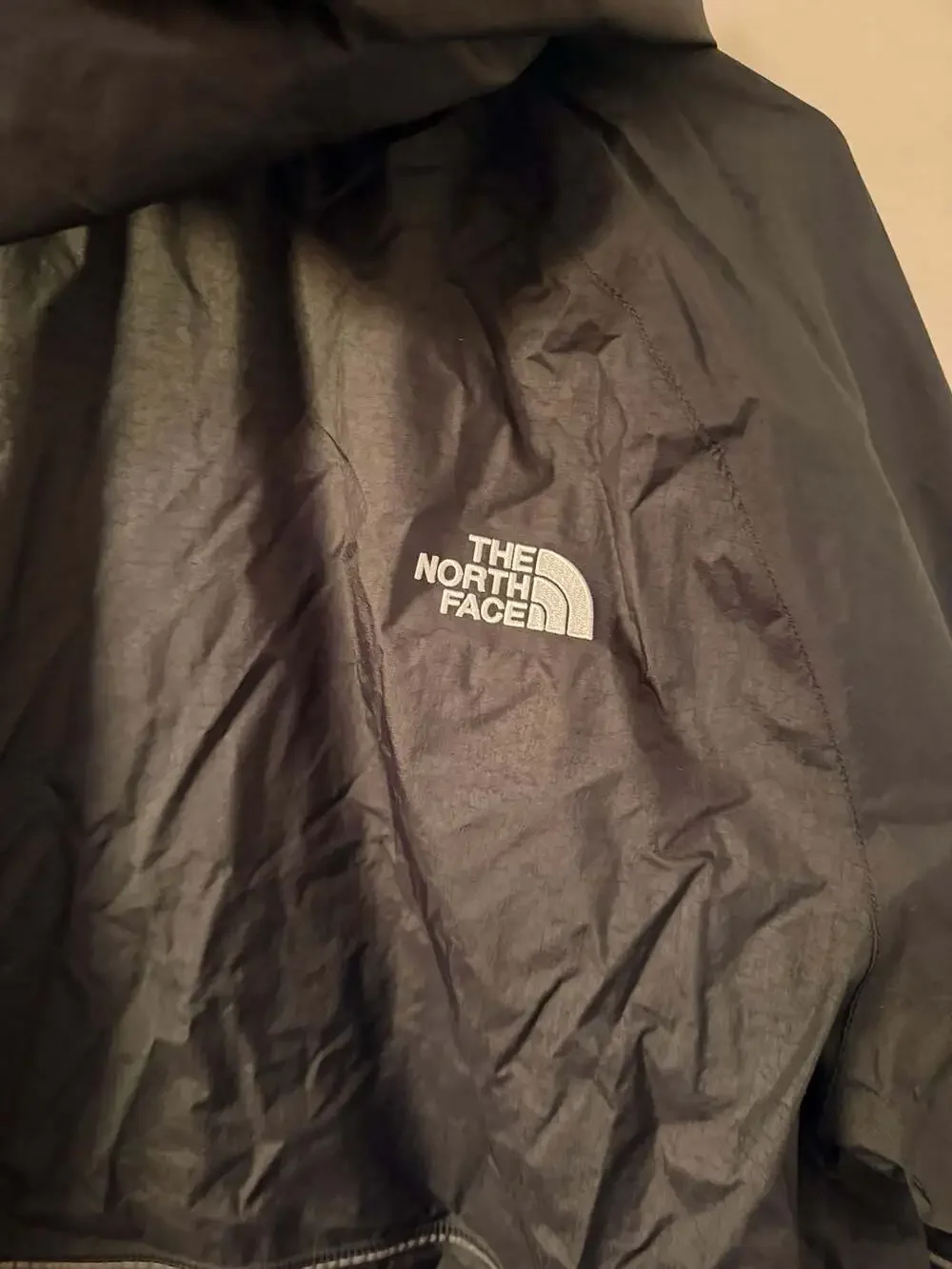 The North Face black hooded